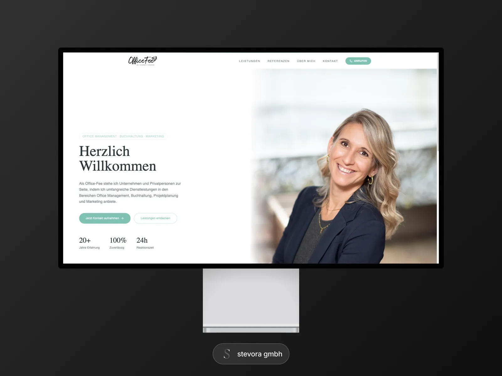 Office Fee, Website für Büro- und Servicelösungen